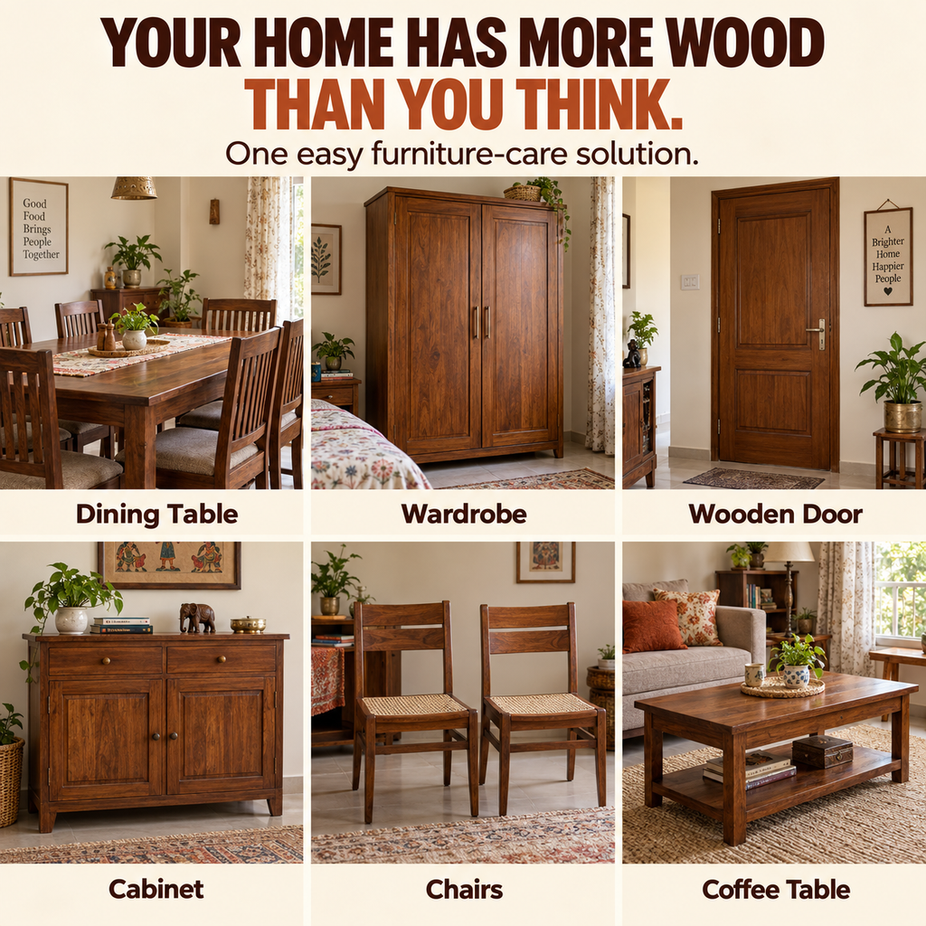 Furniture Restore & Shine Wax