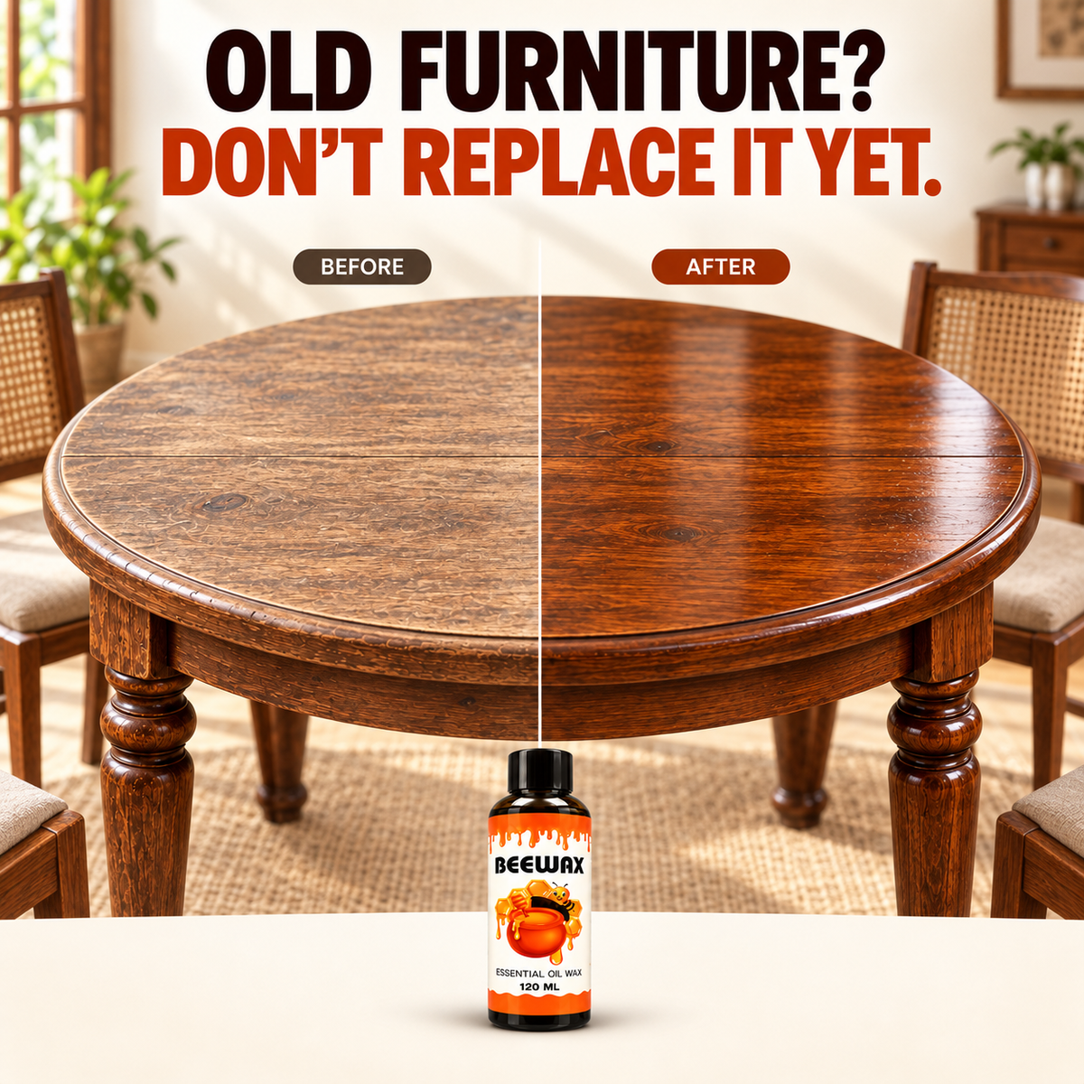 Furniture Restore &amp; Shine Wax