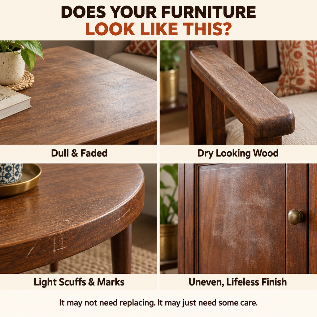 Furniture Restore & Shine Wax