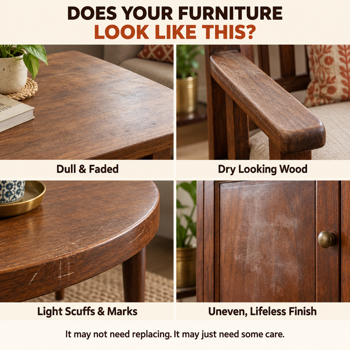 Furniture Restore & Shine Wax