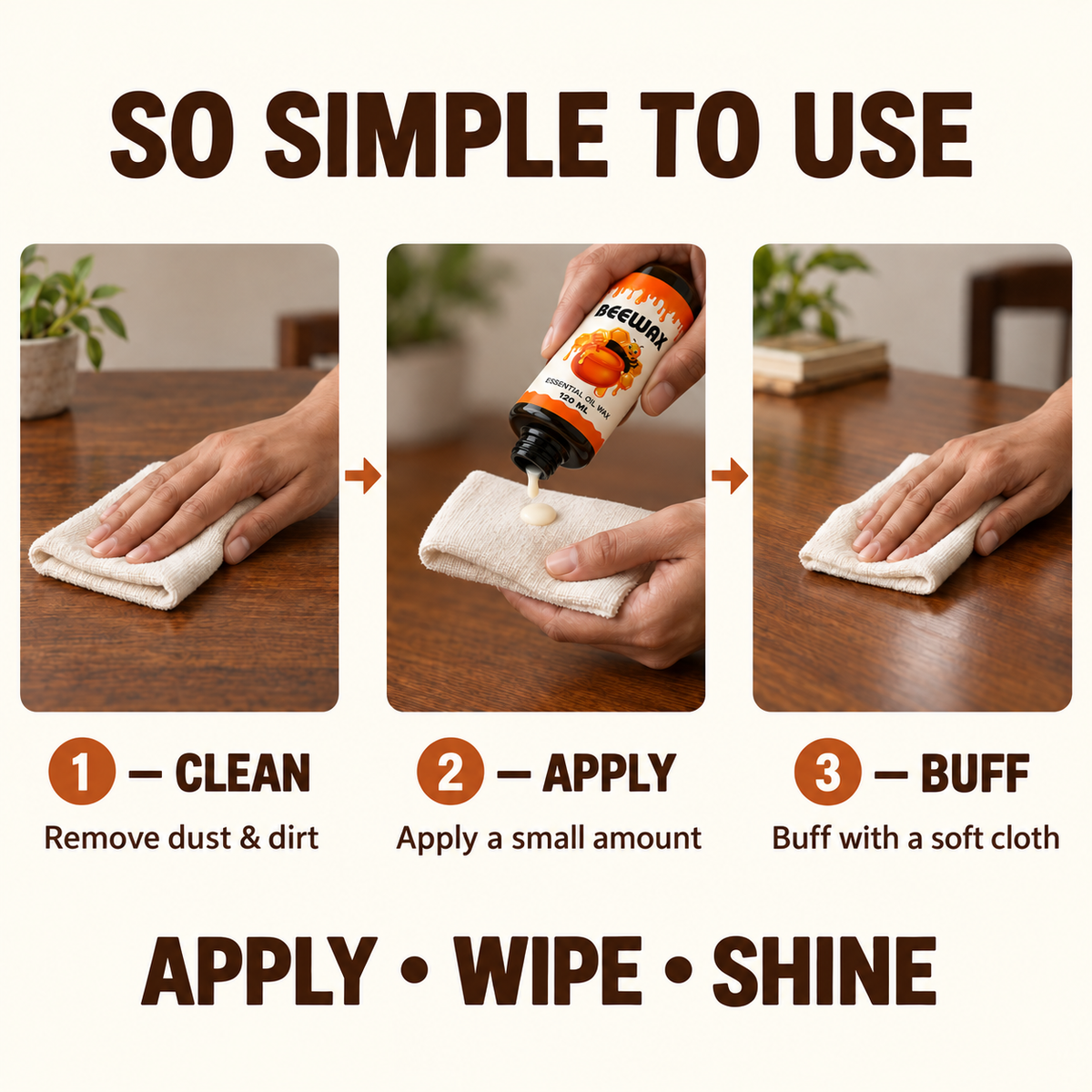 Furniture Restore & Shine Wax